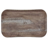 (12 stk.) CAMBRO | CENTURY™ - Glasfiberbakke - rektangulær - 530x370 mm - mørk egetræseffekt - Glat