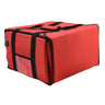 WarmBag/ Pizzabag PRO - 35 x 35 x 20 cm - elektrisk opvarmet - Rød
