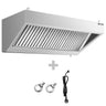 Væg emfang 1,4 m - med filter og lampe