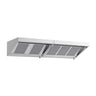Væg emfang 2.6 m - med filter og lampe