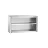 Rustfrit stål Vægskab PREMIUM 1000x400 mm - uden Skydedør - Højde: 650 mm