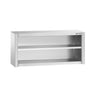 Rustfrit stål Vægskab PREMIUM 1400x400 mm - uden Skydedør - Højde: 650 mm