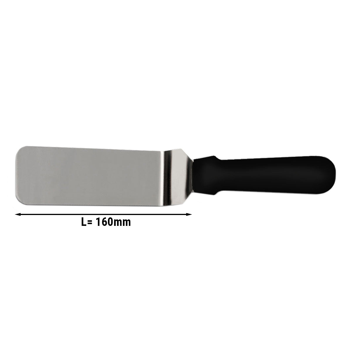 Vinklet paletkniv - 16 cm