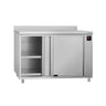 Varmeskab ECO - 1,5 kW - med skydelåger - 1000x700x970 mm