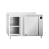 Varmeskab PREMIUM - 1,5 kW - med skydelåger - 1000x600x970 mm
