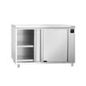 Varmeskab PREMIUM - 1,5 kW - med skydelåger - 1000x600x870 mm