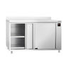 Varmeskab PREMIUM - 1,5 kW - med skydelåger - 1400x600x970 mm
