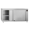 Varmeskab ECO - 2 kW - med skydelåger - 2000x700x870 mm