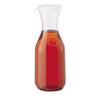 (12 stk.) CAMBRO | CAMLiter® - Drikkevarekaraffel - 1 Liter - inklusive låg
