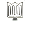 Varmeelement - til varmeholdningsdiske EMPBEH005, EMPBEH010, WVE125, WVE125-S, WVE150D, WVE125D, WVE180D, WVE210D & WVE80D