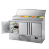 Koldjomfru / Sandwichbord Mini - 1460x700mm - med 3 Døre - till 8x GN 1/4