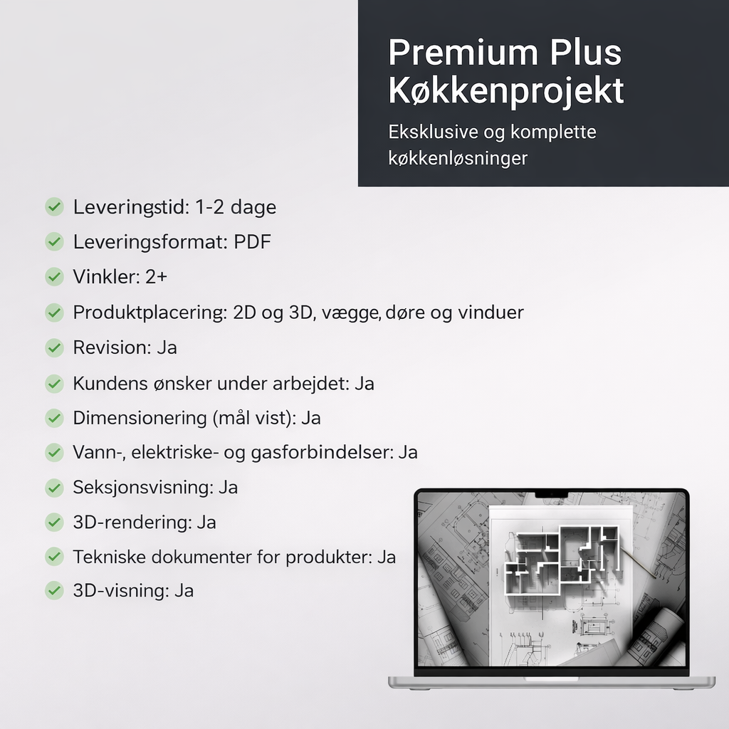 Premium Plus Køkkenprojekt