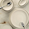 (6 stk.) CHEF TASTE OF - Fad/tallerken - oval - Længde: 280x223mm - Creme