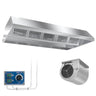 Loft emfang 1.6m - med motor, controller, filter og lampe