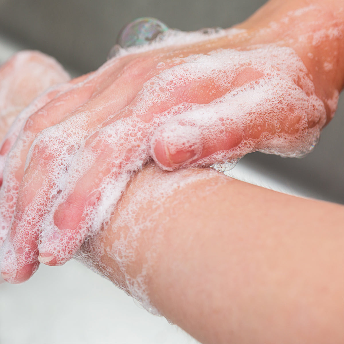 Håndvaskkombination + rengøring og skylning - med sæbedispenser