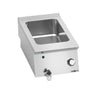 Bain marie, bordmodel – elektrisk - 1,2 kW - 1x GN 1/1 - med afløbshane