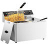 Dobbelt friture - 8+8 liter - 6,5 kW