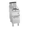 Friture - gas - 18 liter - 14 kW - digital styring/touchpanel - med underskab