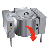 Elektrisk kipgryde - 150 liter - Indirekte opvarmning