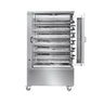 Gas-kyllingegrill ECO - med 11x spyd til 66x kyllinger