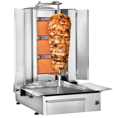 Gyros- og kebabgrill
