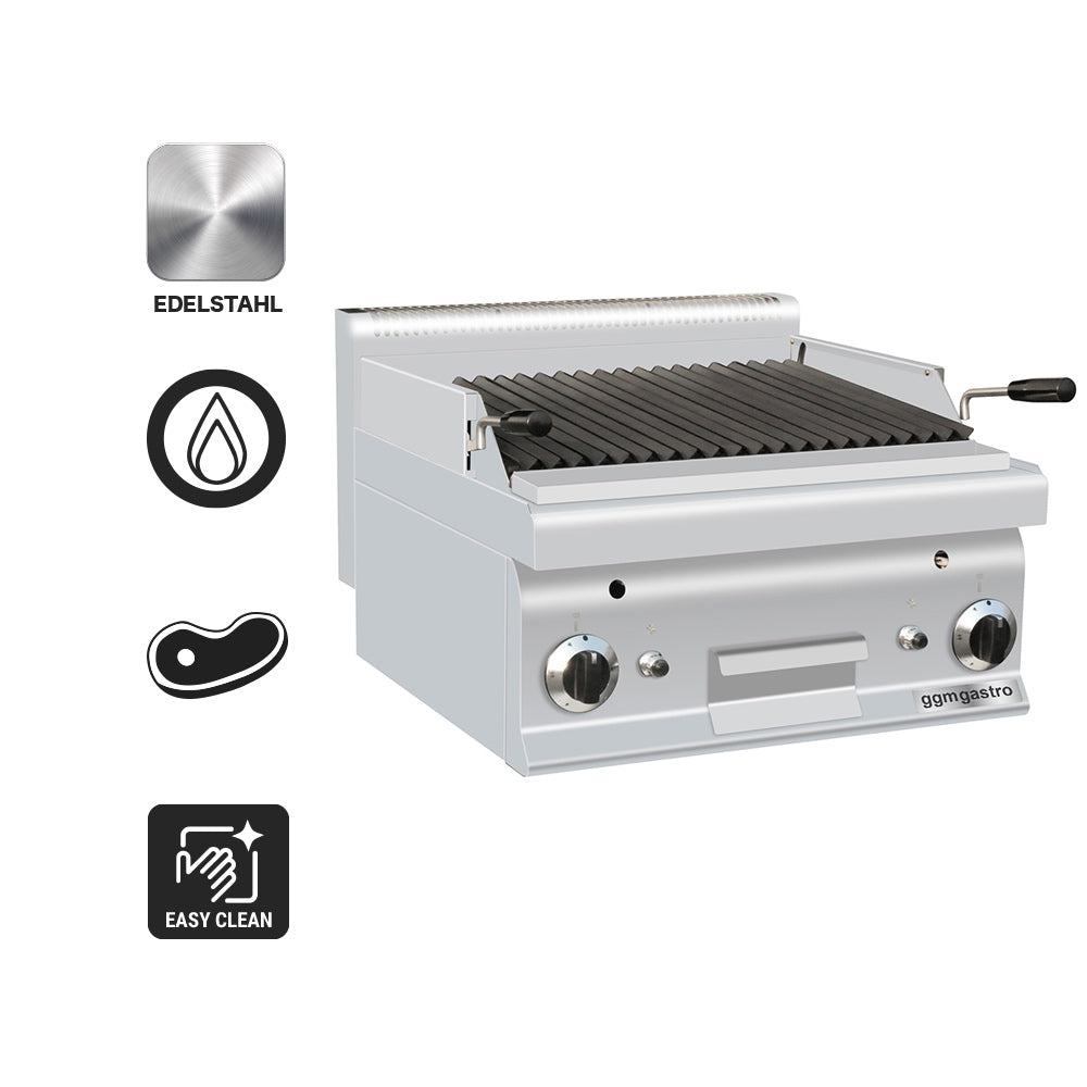 Gas lavasten Grill (14 kW)-drejelig madlavning Grill