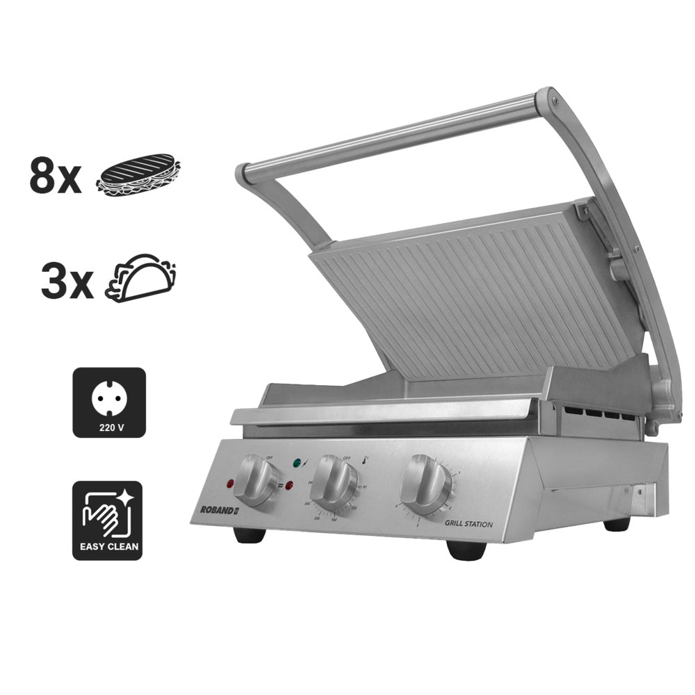 Roband Klemgrill 0,56 - top + bund rillet