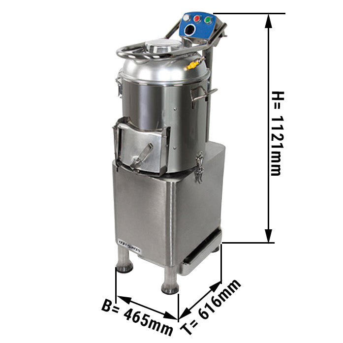 Kartoffelskræller 225 kg/t