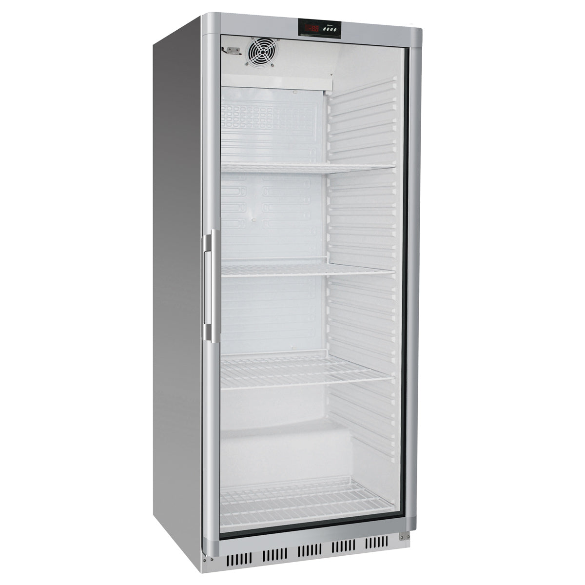 Køleskab - 600 liter - med 1 glaslåge