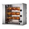 Mini kyllingegrill - gas - med 3 spyd til 9 kyllinger