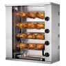 Mini kyllingegrill - gas - med 4 spyd til 12 kyllinger