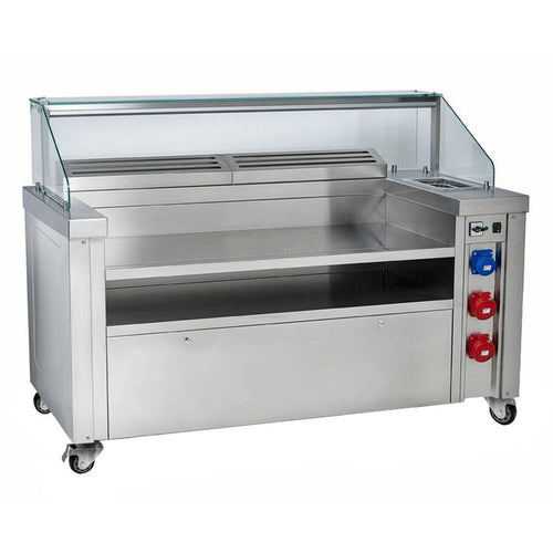 Mobile mad- og grillstationer