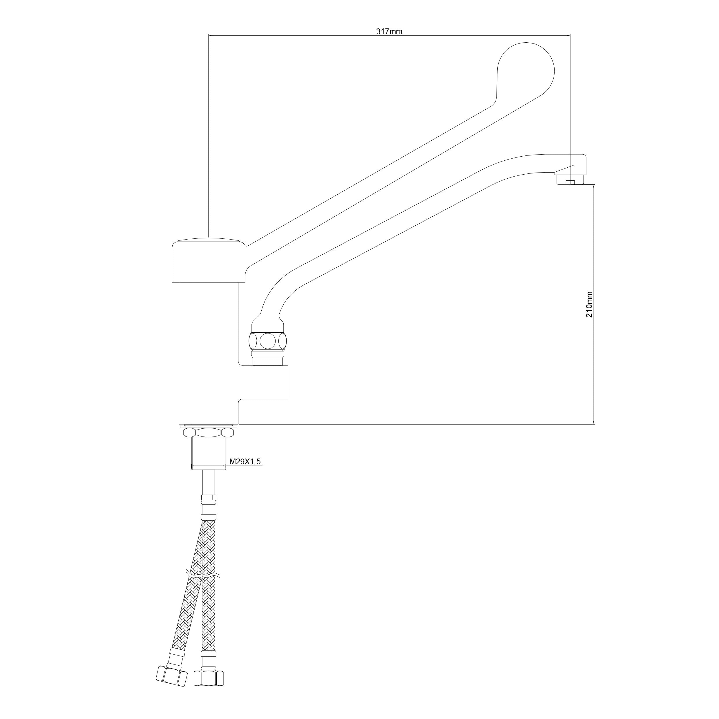 Enkelt hulblander tap 5000