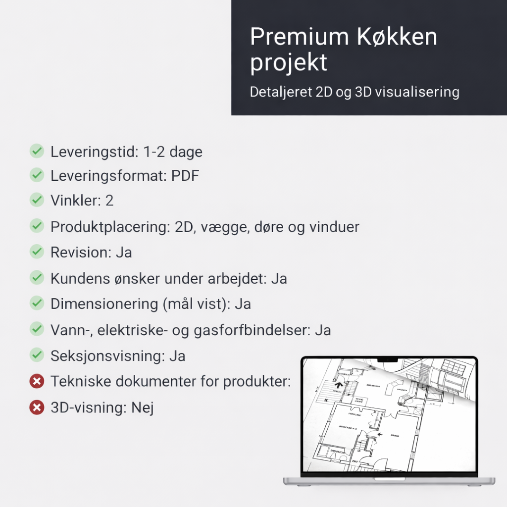 Premium Køkkenprojekt