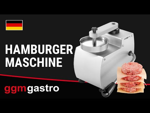 Manuel Burgerpresser - inkl. hamburger patty form Ø 10 inkl. 15 cm