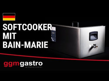 Softcooker med statisk vandopvarmning - GN 1/1