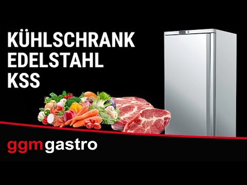 Lagerkøleskabe Rustfri Stål ECO - 600 Liter - med 1 dør
