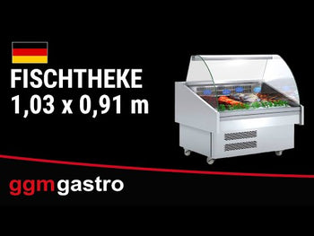 Køledisk til fisk - 1,28 x 0,91 m