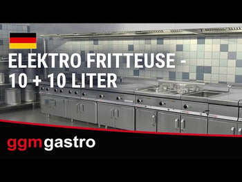 Elektrisk Friture - 11,5 inkl. 11,5 Liter (18 kW) - inkl. Underskab