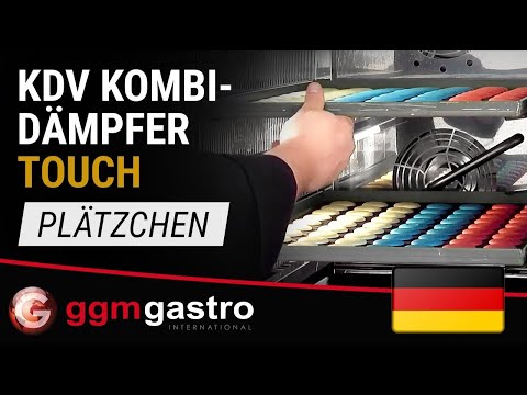 Kombiovn - Touch - 7x GN 1/1 - med vaskesystem