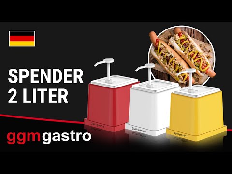Ketchup dispenser - 2 Liter