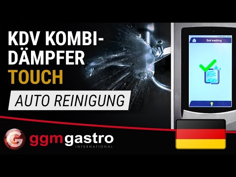 Kombiovn digital - Touch - 5x GN 1/1 - med vaskesystem