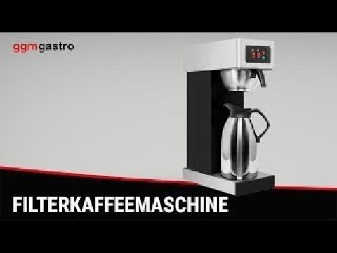 Filterkaffemaskine - 2,2 Liter - 1,9 kW - inkl. termokande