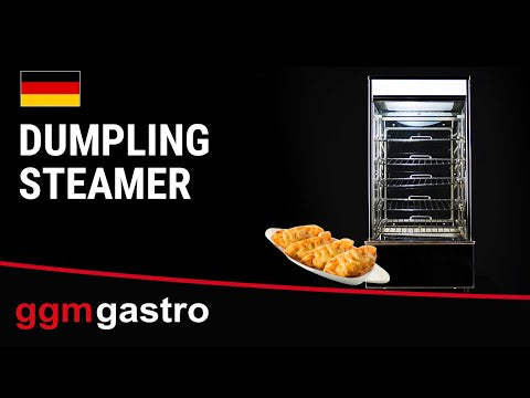 Dampkoger / Dumpling steamer - 900 W - Manuel - til dim sum/dumplings - 5 skuffer