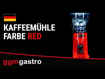 Kaffemølle rød - 1 kg - 275 Watt