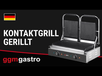 Klemmegrill 0,57 m - rillet over og under