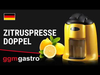 Citruspresse - Sølv (dobbelt)