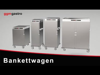 Premium banketvogn - 20x GN 2/1 eller 40x GN 1/1 - Digital