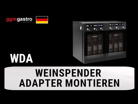 Adapter til nitrogenflasker - passer til vinudskænker WDA