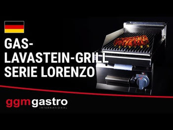 Gas lavastensgrill (6,9 kW)
